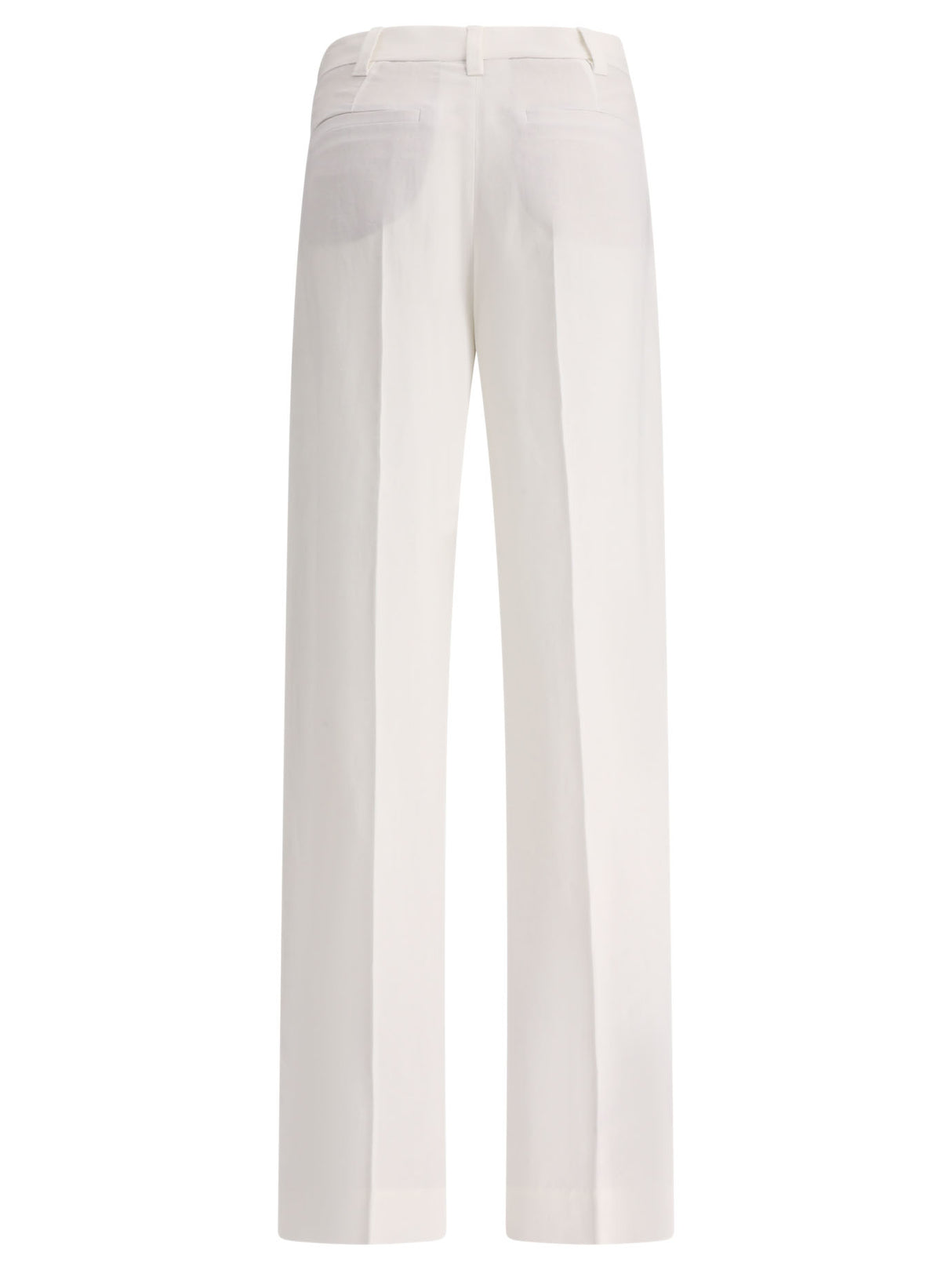 BRUNELLO CUCINELLI Beige Straight Pants for Women - Stylish and Versatile for the 2024 Season