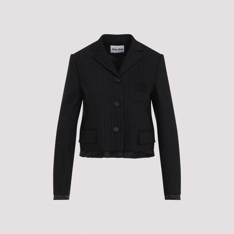 MIU MIU Wool Jacket for Women - SS25 Collection