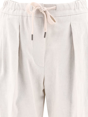 BRUNELLO CUCINELLI 24SS Women's Straight Pants in C455 for the Fashion-Forward Woman