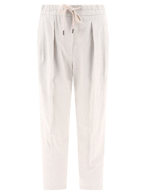 BRUNELLO CUCINELLI 24SS Women's Straight Pants in C455 for the Fashion-Forward Woman