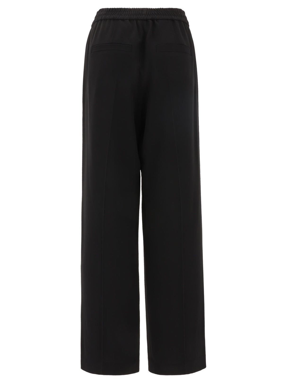 BRUNELLO CUCINELLI Women's 2024 Black Straight Pants for Any Season