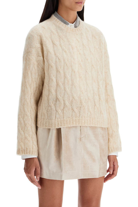 BRUNELLO CUCINELLI Boxy Knit Mini Sweater