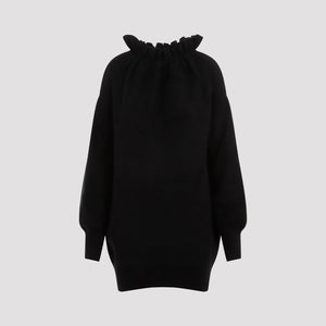 SIMONE ROCHA Oversized Pleated Neckline Sweater