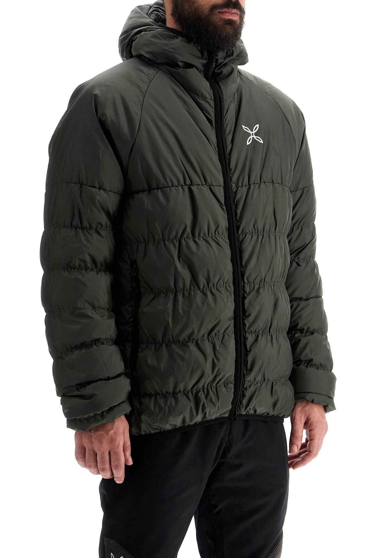 MONTURA Men's Reflective Down Jacket with Hood - Size L