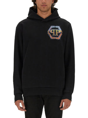 PHILIPP PLEIN Comfortable Logo Sweatshirt for Men - Fall/Winter 2024