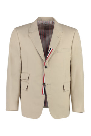 THOM BROWNE Beige Techno Blazer for Men - SS23 Collection