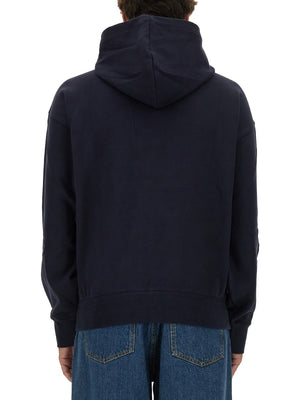 BALLY Men's Organic Cotton Hoodie - Size L