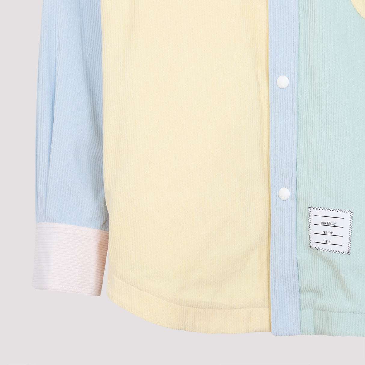 THOM BROWNE Multicolour Cotton Shirt Jacket for Men - Fun and Stylish