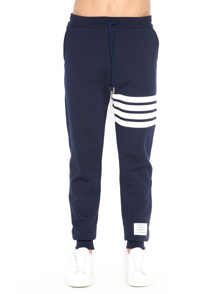 THOM BROWNE Men's Comfortable Cotton Jogging Trousers