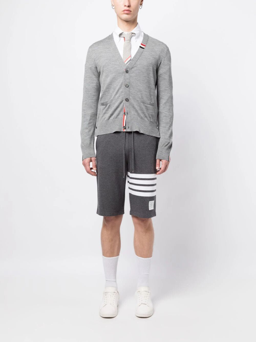 THOM BROWNE 4-Bar Sweat Shorts - Regular Fit