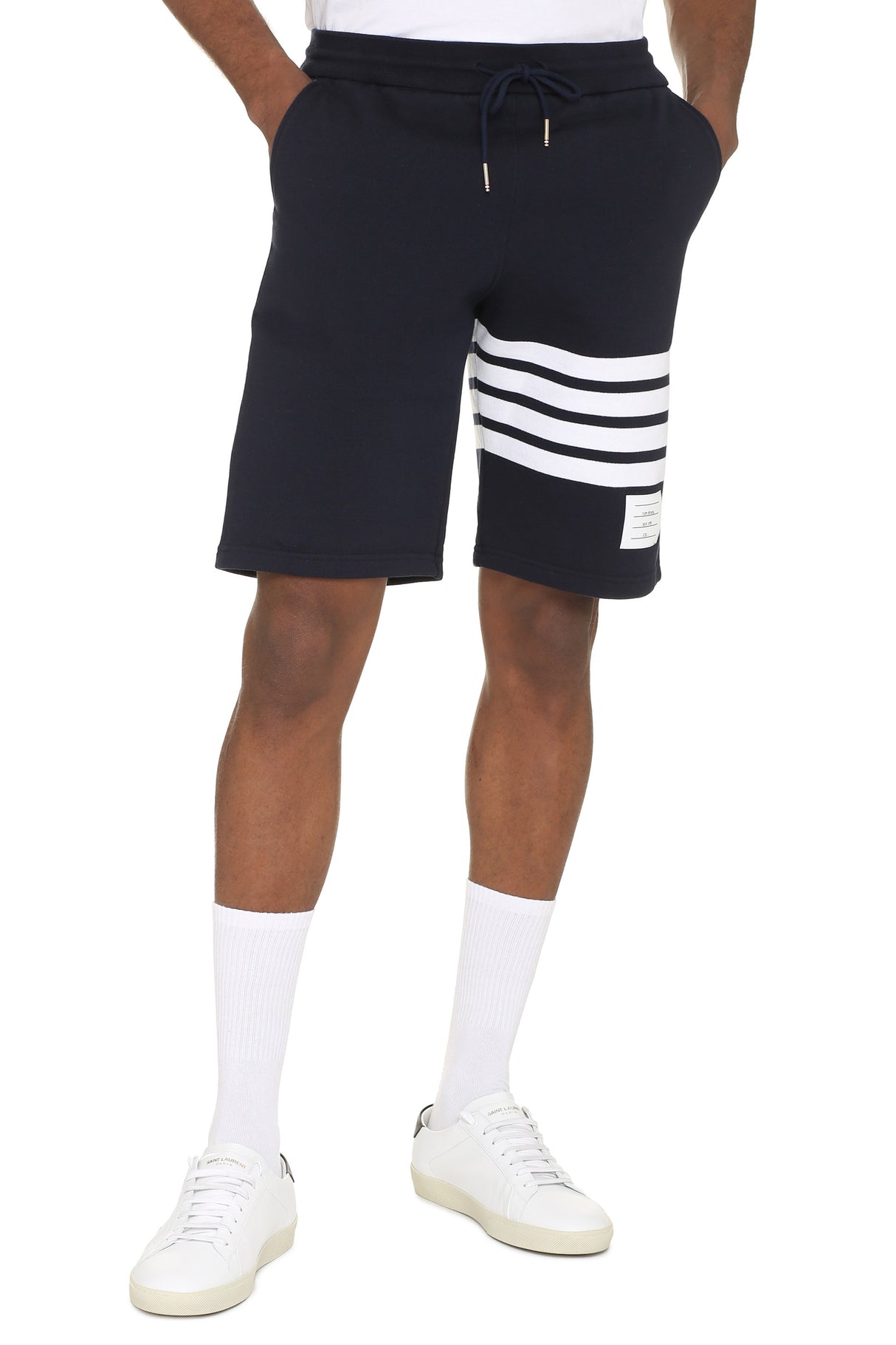 THOM BROWNE 4-Bar Sweat Shorts - Regular Fit