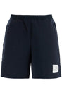 THOM BROWNE Men's Mid-Thigh Combo Ripstop and Wool Shorts