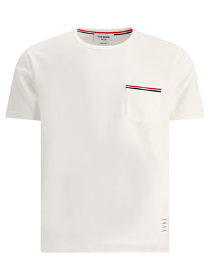 THOM BROWNE 24SS White Tunic Top for Men