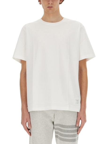 THOM BROWNE Classic Cotton T-Shirt - Size 3