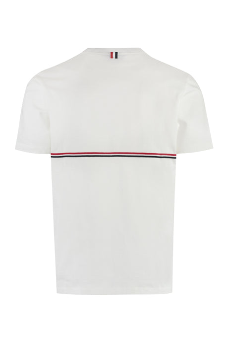 THOM BROWNE Classic Cotton T-Shirt for Men - SS23 Collection