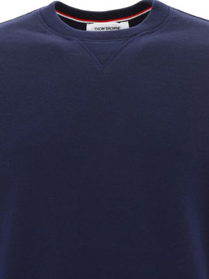 THOM BROWNE FW23 Men's Blue Classic Sweatshirt