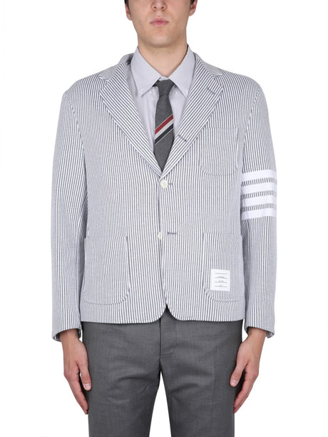 THOM BROWNE Classic 4-Bar Single Breasted Jacket