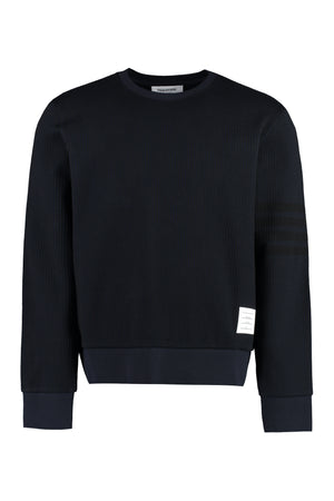 THOM BROWNE Men's Cotton Crew-Neck Sweatshirt for SS23