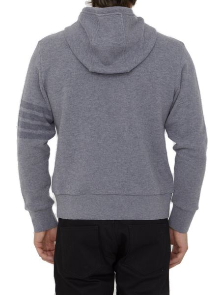 THOM BROWNE Áo hoodie đan ba màu