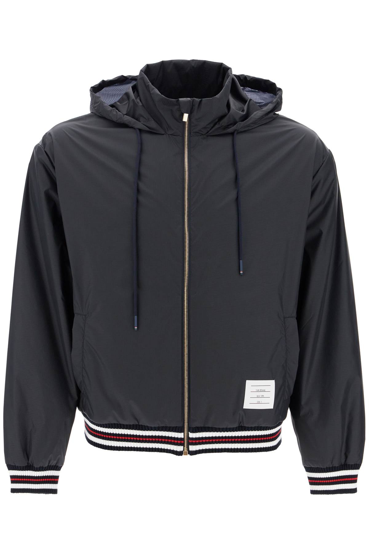 THOM BROWNE Oversized Zip-Up Jacket for Men - FW24