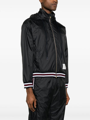 THOM BROWNE Signature Stripe Bomber Jacket