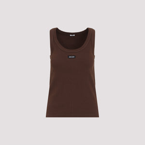 MIU MIU Women's Stylish Cotton Top