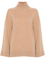 ELISABETTA FRANCHI High Neck Logo Intarsia Sweater for Women