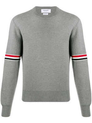 THOM BROWNE Grey 24SS Men's Fashion Sweater