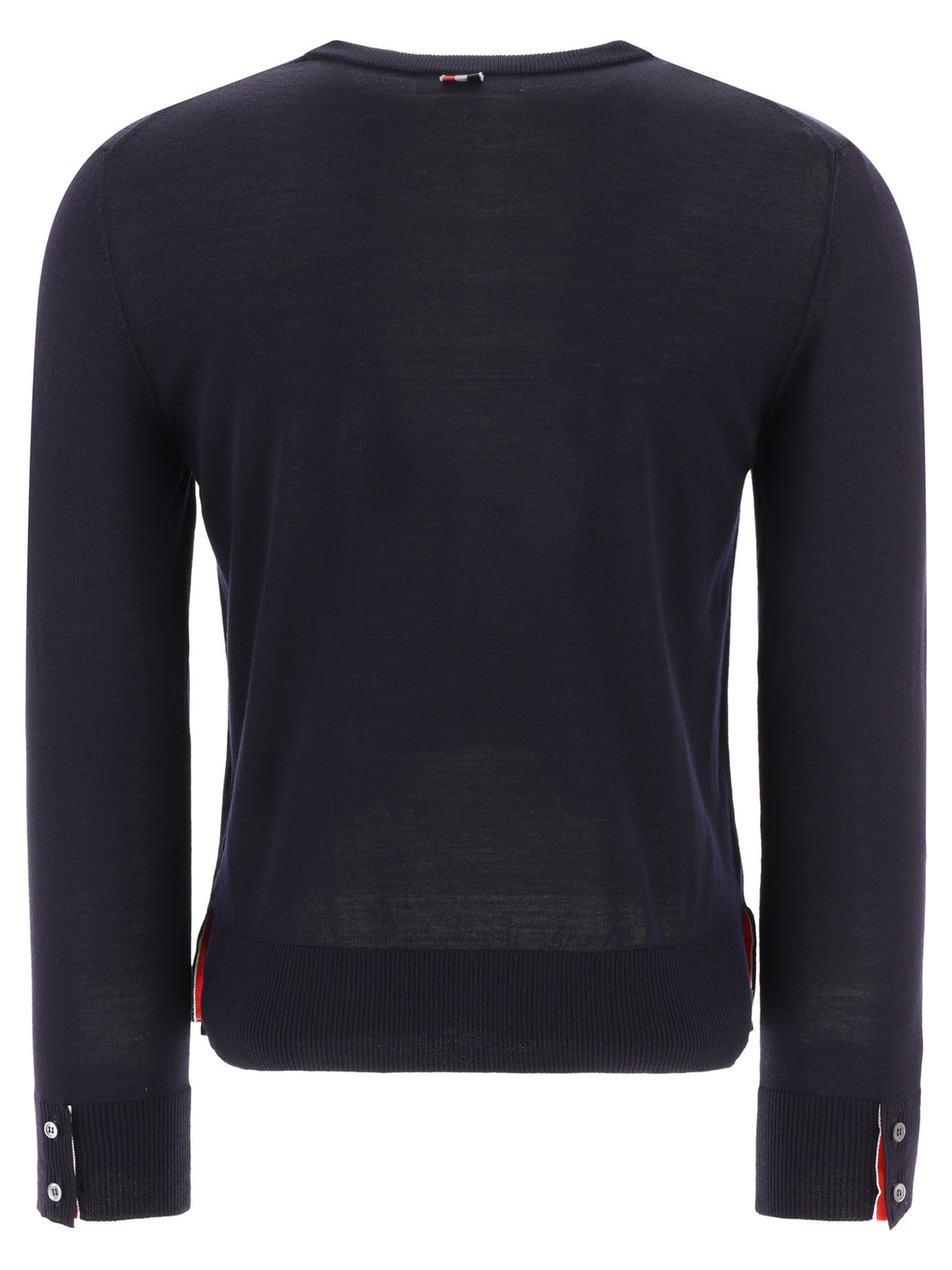 THOM BROWNE Blue Stitch Sweater for Men - Relaxed Fit