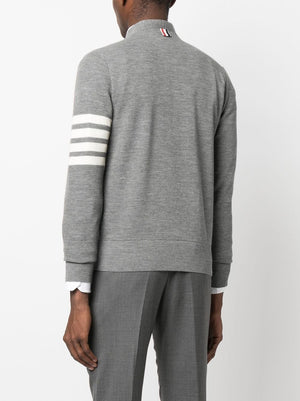 THOM BROWNE Grey Tunic Top for Men - 24SS Collection