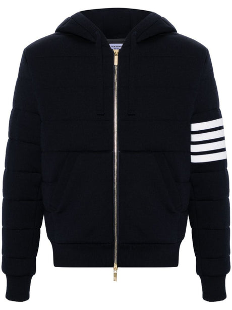 THOM BROWNE Men's Mini Quilted Wool Padded Jacket