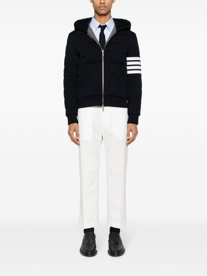 THOM BROWNE Men's Mini Quilted Wool Padded Jacket