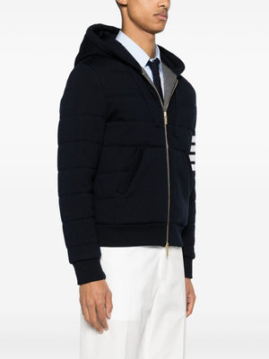 THOM BROWNE Men's Mini Quilted Wool Padded Jacket