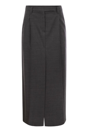 BRUNELLO CUCINELLI Sartorial Elegance Women's Long Skirt