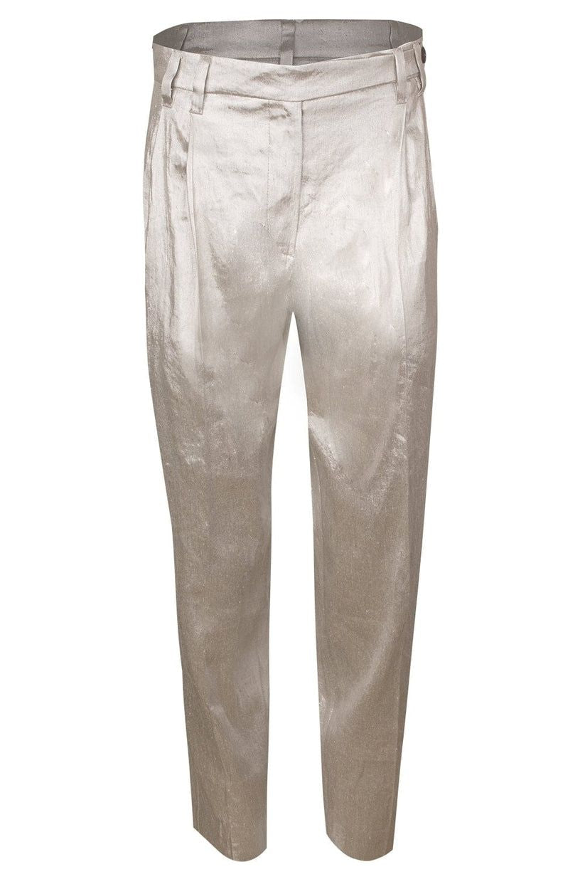 BRUNELLO CUCINELLI 24SS Women's Straight Pants in Color C281