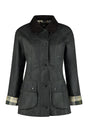 BARBOUR Green Waxed Cotton Jacket for Women