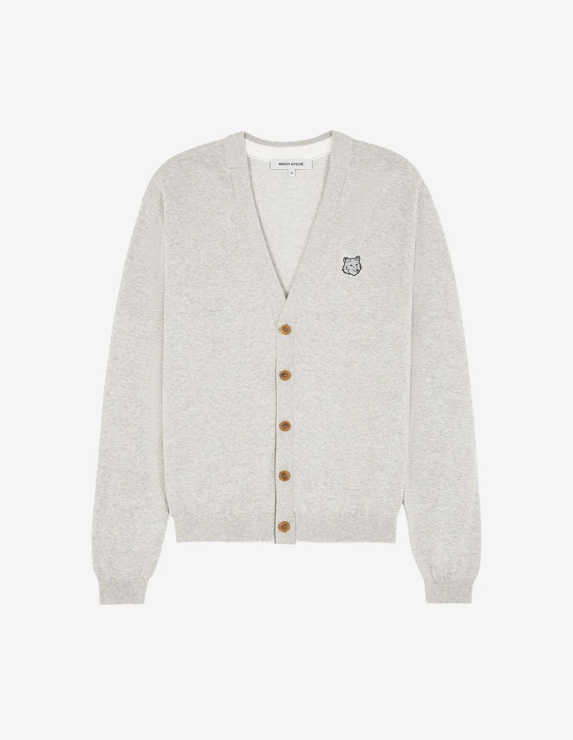 MAISON KITSUNÉ Classic Fox Patch Cardigan - Regular Fit