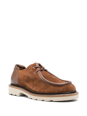 MAISON KITSUNÉ Suede Leather Derbies for Men