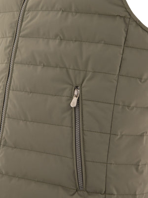 BRUNELLO CUCINELLI Luxury Lightweight Down Vest in Green