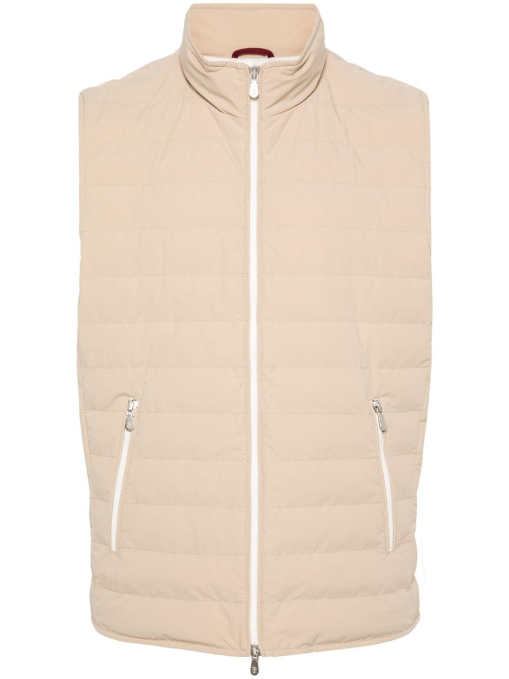 BRUNELLO CUCINELLI Men's Luxe Quilted Down Vest