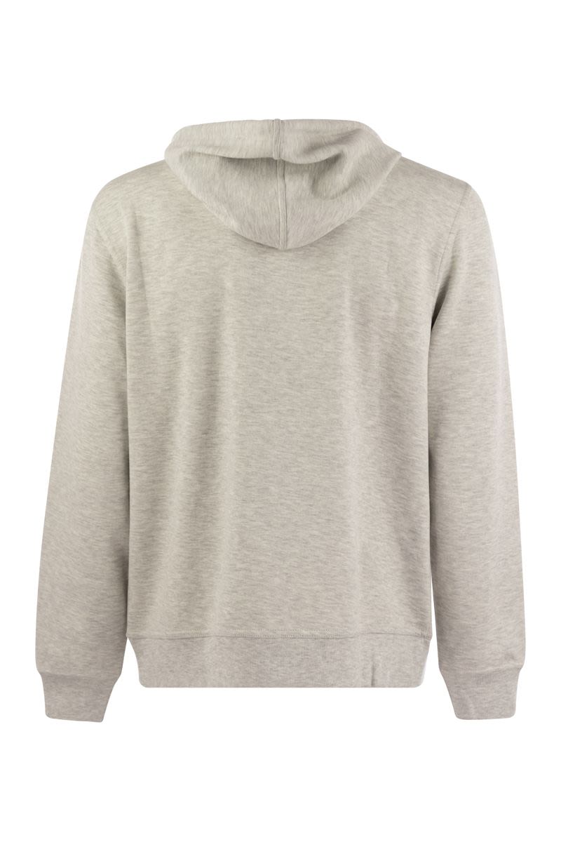 BRUNELLO CUCINELLI Luxury Cotton-Cashmere Blend Zip Hoodie