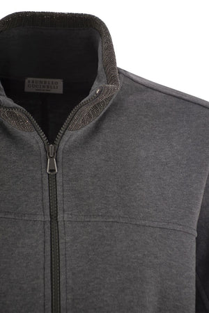 BRUNELLO CUCINELLI Elegant Zippered Cotton Sweatshirt