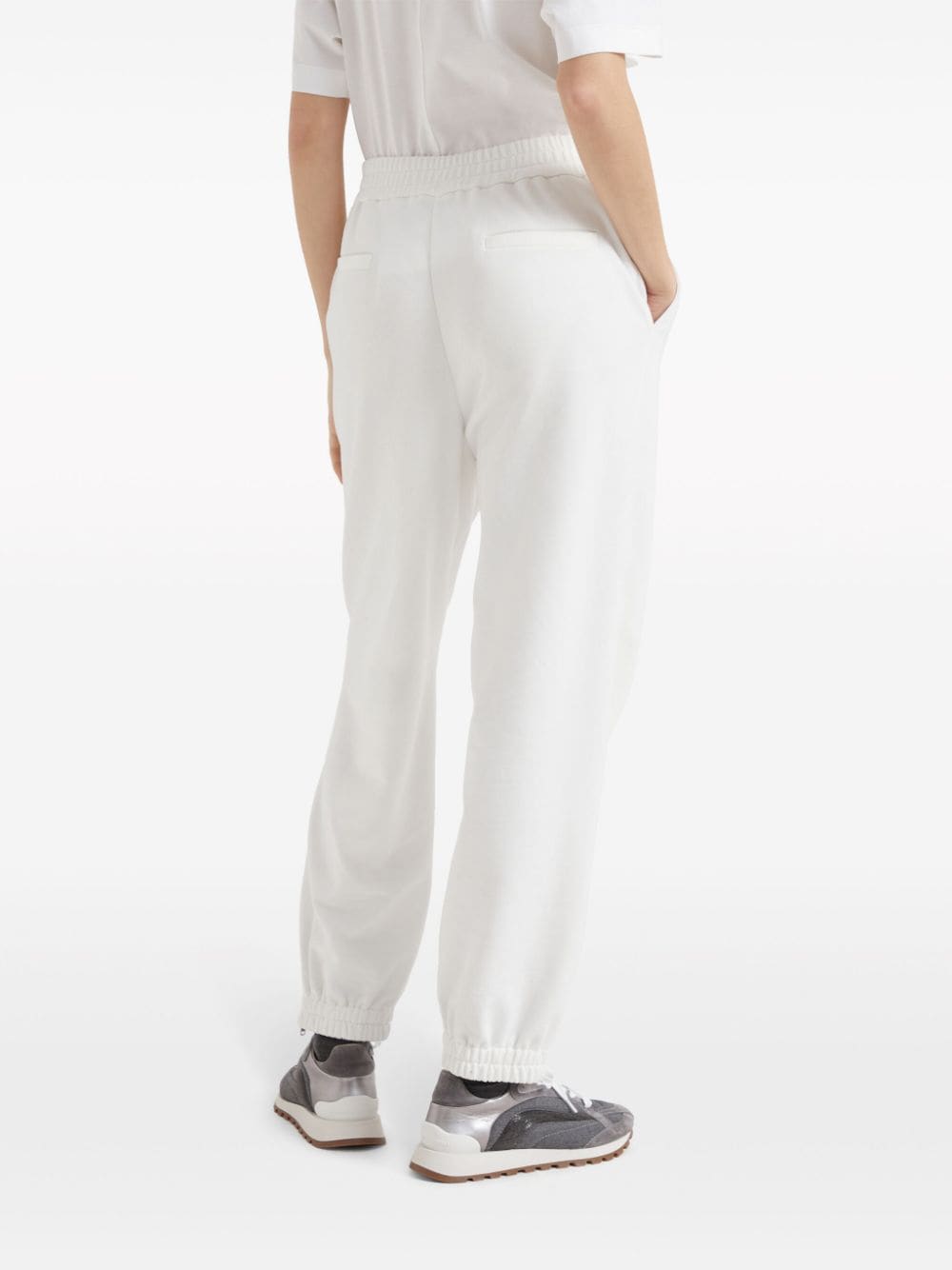 BRUNELLO CUCINELLI Women's Tapered Cotton Sweatpants