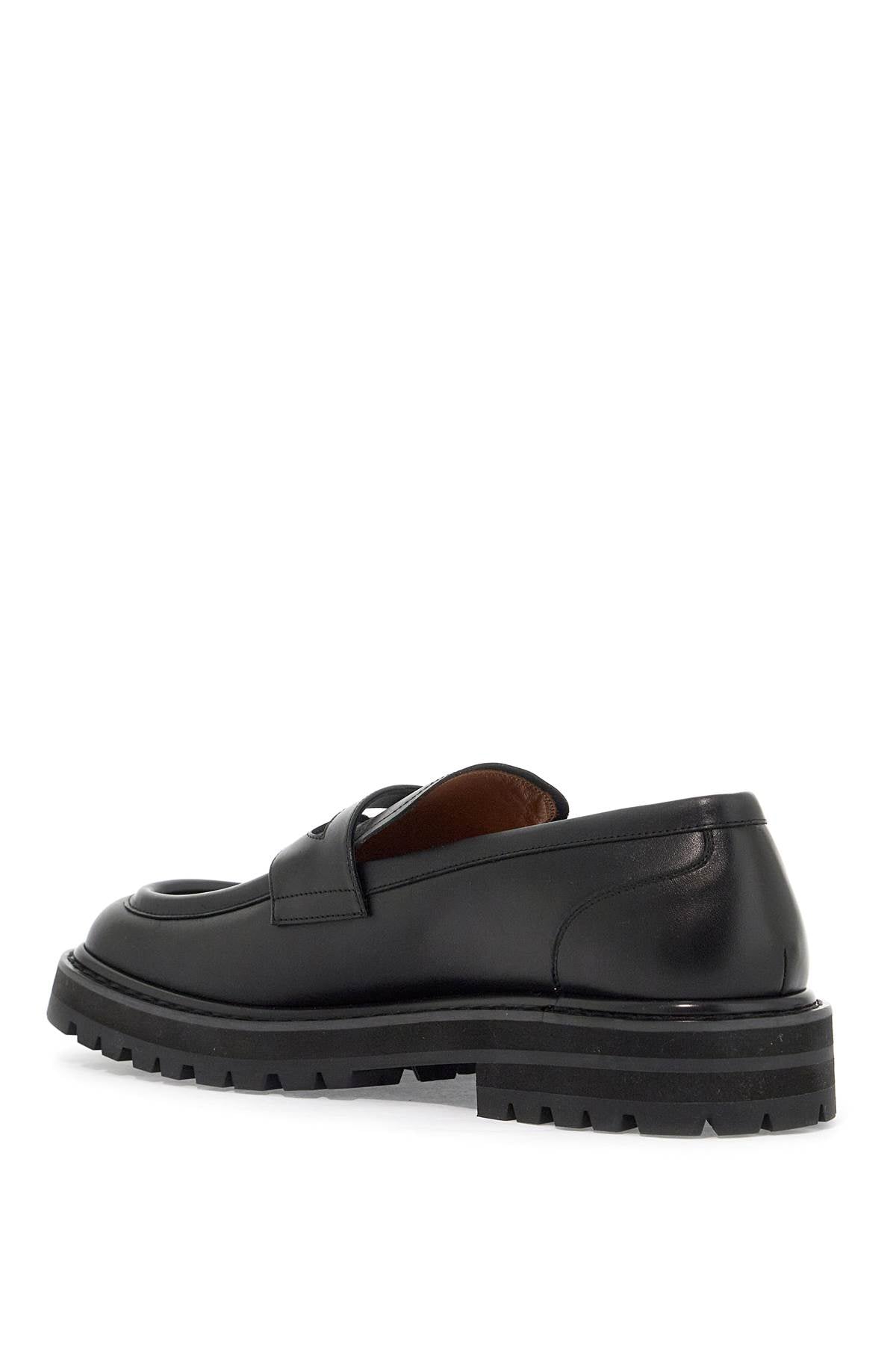 MARNI Chunky Piercing Leather Loafers for Men