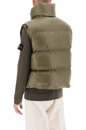 BALLY Men's Green Quilted Padded Vest for Fall 2024