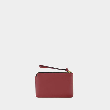 ISABEL MARANT Burgundy Mini Pouch Handbag