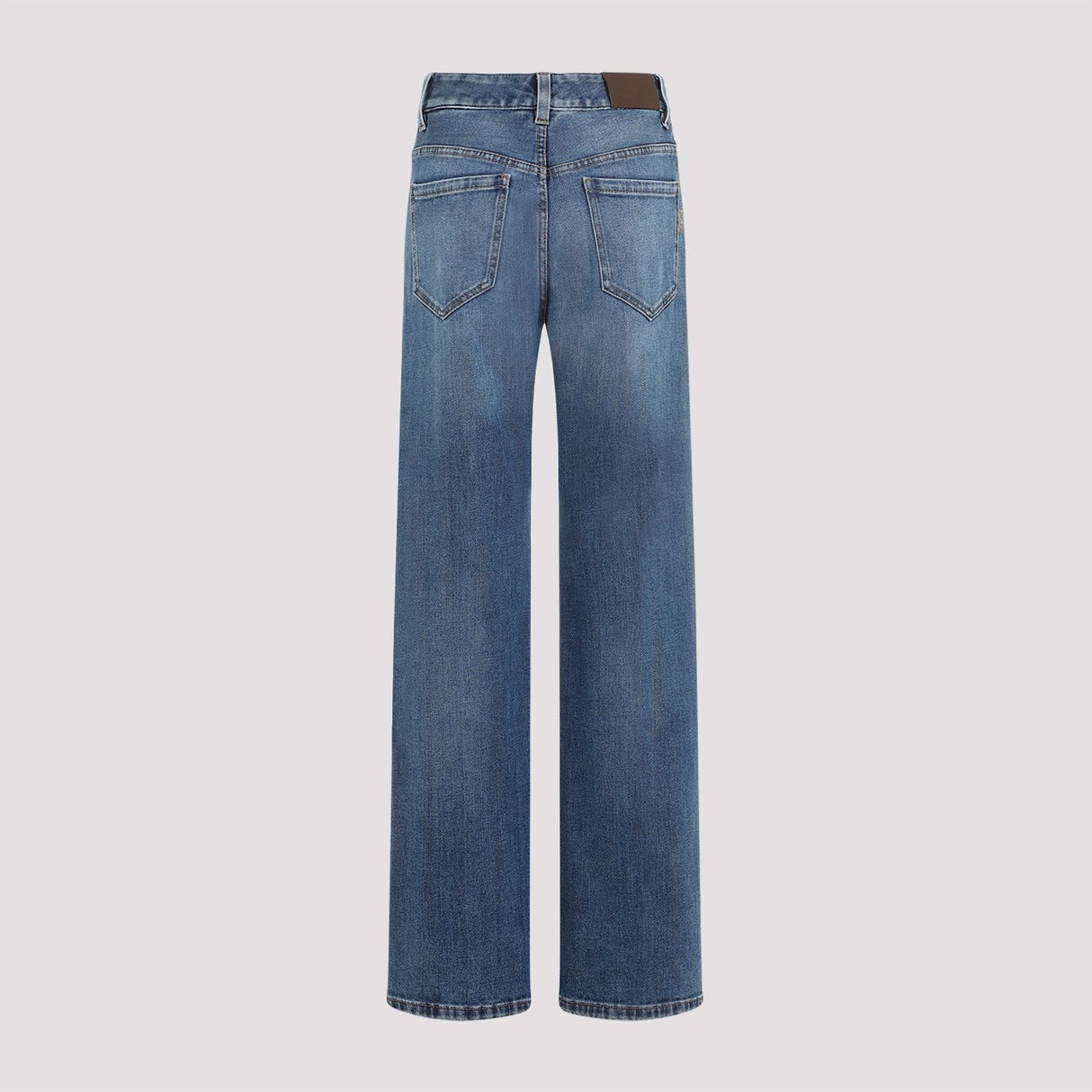 BRUNELLO CUCINELLI Classic Cotton Straight Leg Jeans