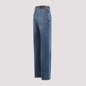 BRUNELLO CUCINELLI Classic Cotton Straight Leg Jeans