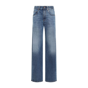 Quần Jeans Cotton Dáng Thẳng