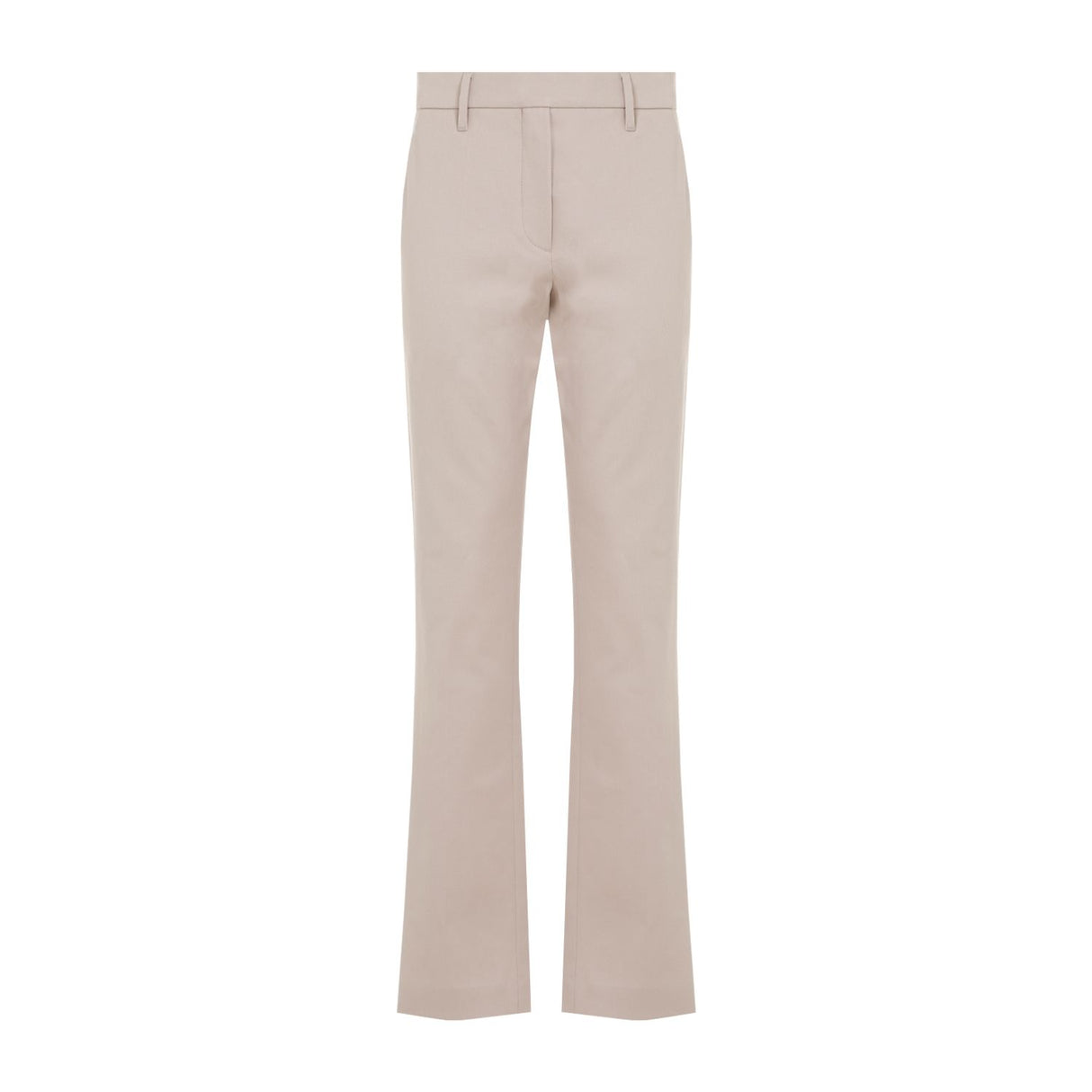 BRUNELLO CUCINELLI Beige Cotton Pants for Women - FW24